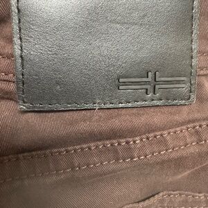 Liverpool Men's Chocolate Brown Straight Jeans